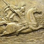 Alexander the Great Carving