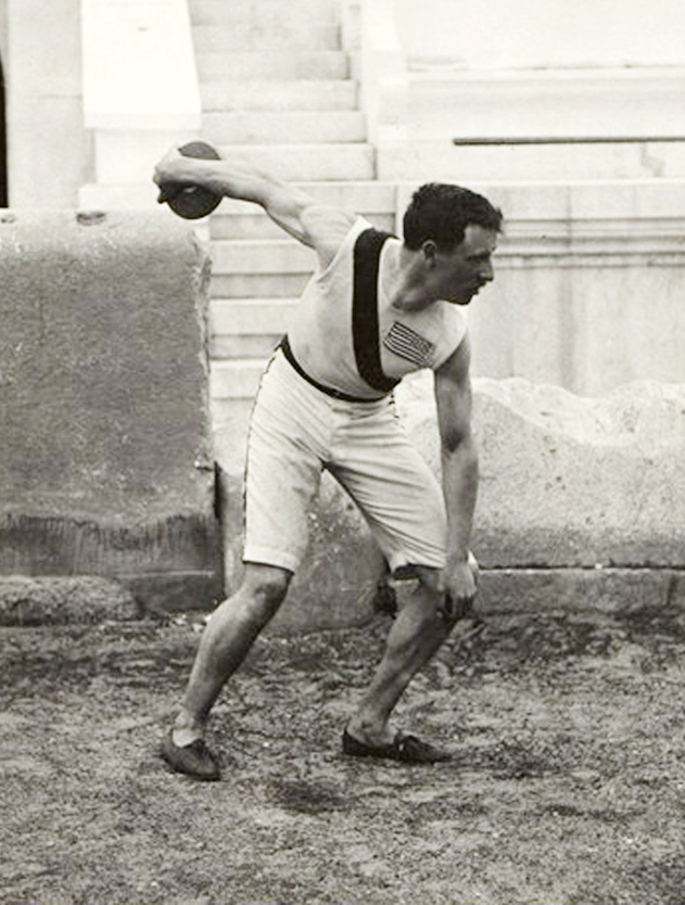 Robert Garrett at the 1896 Olympics